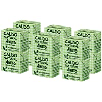 Aneto 100% Natural - Caldo de Verduras - caja de 12 unidades de 500ml